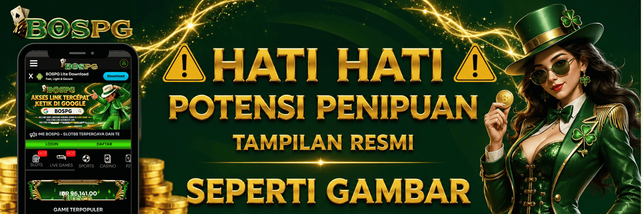 HATI HATI LINK PISHING